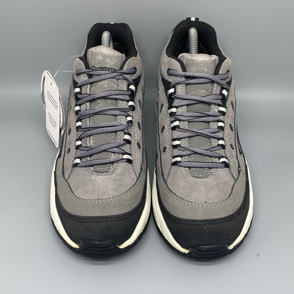 Converse Grey Suede SteelToe Safety Sneakers 7N-1365 Men’s Sz 7W New - Picture 2 of 11